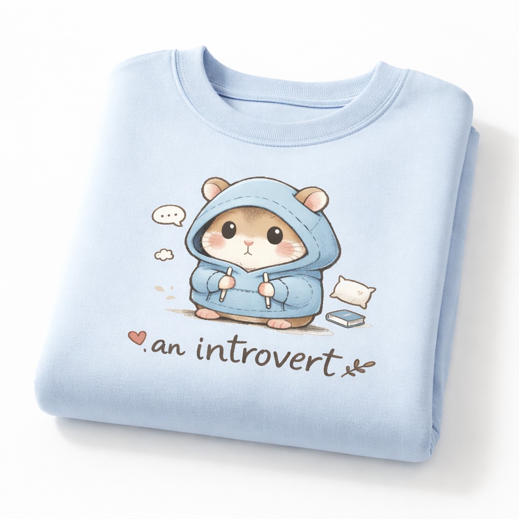 cozy introvert hamster hoodie cozy introvert hamster hoodie