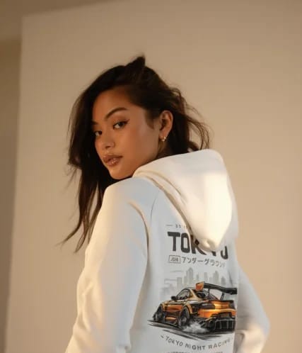 tokyo night racing ??? jdm underground hoodie for women tokyo night racing ??? jdm underground hoodie for women