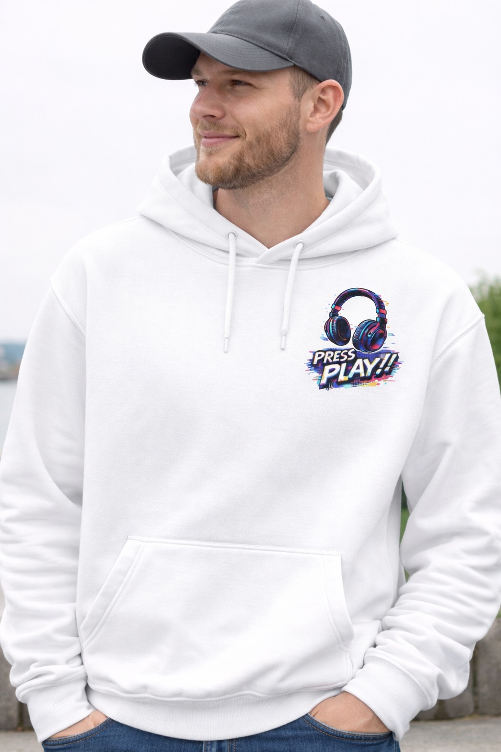 press play™ hoodie press play™ hoodie