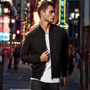 ​the meridian tricolor heritage bomber jacket