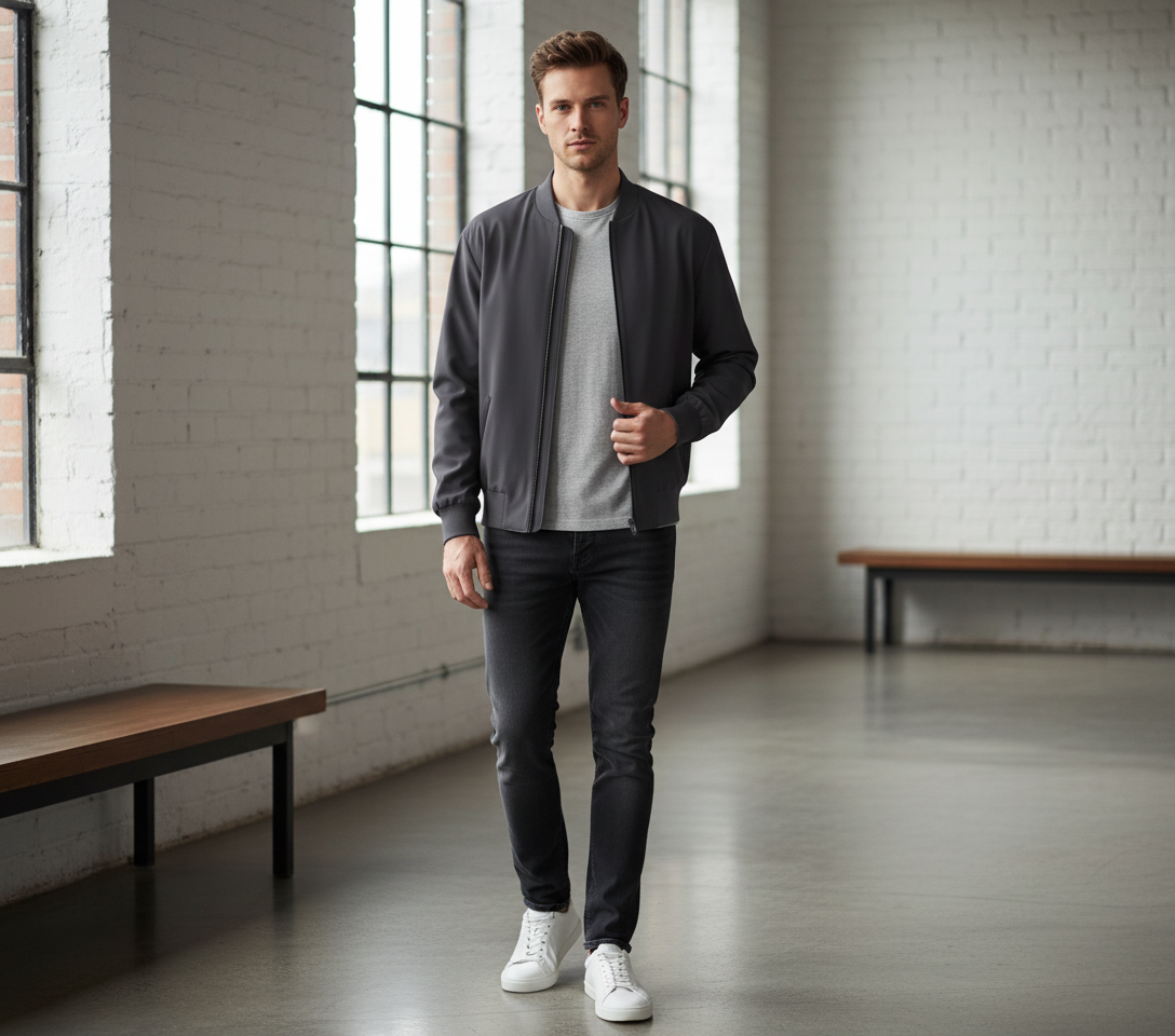 the graphite modernist bomber the graphite modernist bomber