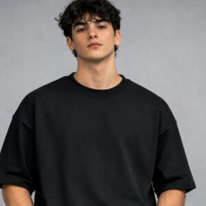 midnight oversized streetwear t shirt