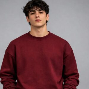 Home urban core maroon crewneck sweatshirt