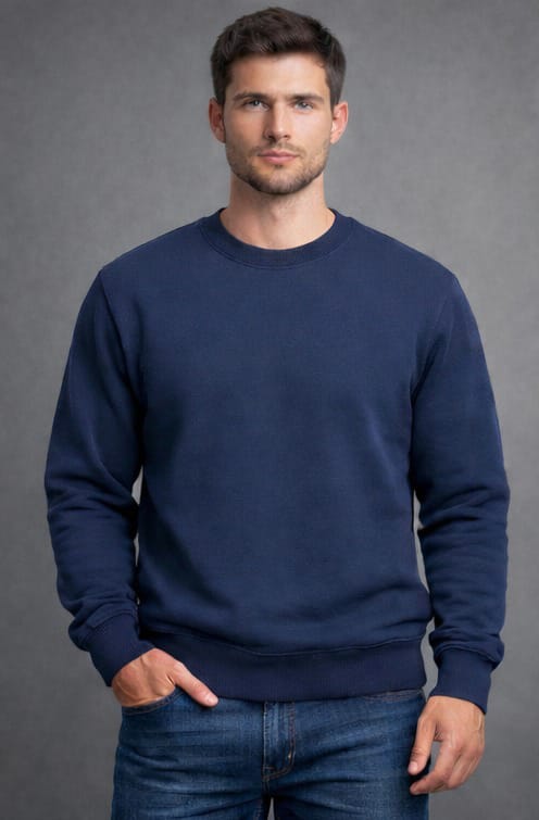 essential navy blue crewneck sweatshirt essential navy blue crewneck sweatshirt