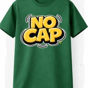 no cap street statement tee – green